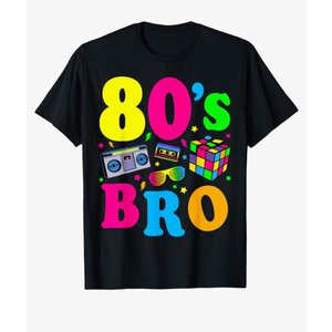 80s Themed Party 80s Costume 80's Party tee T-Shirt, size: Medium