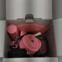 Yarn Winder, Electric Yarn Ball Winder for Crocheting, Efficiently Cake with Strong Tension Adjustable Speed Up to 13 oz, Automatic Spinner Wool for Knitting Enthusiast (Pink)