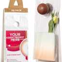 Door Hanger Bags 6” x 12” - Waterproof and Secure 100 Pack Perfect Display for Your Advertisement Plastic Door Hanger Bags