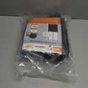 Magnetic Thermal Insulated Door Curtain for 32"x 80" Doors, Winter Door Cover with Clear Window, Pet Friendly Self-Closing Blanket for Doorway to Block Draft (Curtain Size 34"x 81")