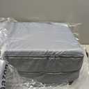 3 inch Trifold 38" Lx26 W Mini Mattress, Storage Bag Included, Water-Resistant and Removable Cover, Machine Washable, High Density Firm Support Foam, Easy-to-go for Outdoors & Travel