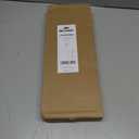 White Curtain Rods for Windows 28 to 120 Inches Adjustable 1 Inch Diameter Decorative Single Window Curtain Rod Set with Rounded Cap design Finials, White