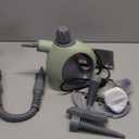 Multi-Surface Handheld Pressurized Steam Cleaner with 13 PCS Accessory Portable Steamer for Cleaning, Multipurpose Steam Cleaner for Home/Car/Bathroom/Grease/Upholstery/Floor/Grout and More (Green)