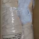 BALAPET Floor Lounger Pillow,Foldable Light Thick Tufted Floor Pillow Cushion with Elasticized Webbing for Easy Storage.Floor Lounger for Meditation,Playing,Yoga,Reading,Sleeping(Beige White)