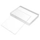 KAITELA Pack of 10 Clear Acrylic Sheet 5" x 7" Cast Plexiglass Panel 1/8" Thick (3mm) Transparent Plastic Board for Sign, Craft, Display Projects, Laser Cutting, Engraving, Painting