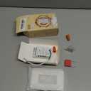 MOES WiFi Smart Light Switches, No Netural Wire No Hub Required, 2.4GHz Single Pole Switch, Compatible with Alexa Google Assistant (1 Gang Switch)