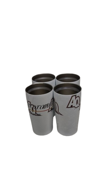 24 Oz Stainless Steel Cups Mix (Pack Of 4)
