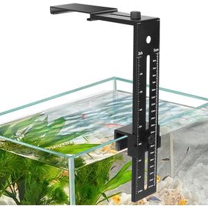 hygger Aquarium Light Clip Holder (for HG-978) (1), Aquarium Fish Tank Light Riser/Holder/Bracket/Stand/Mount