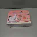 Tea Party Set for Little Girls,PRE-WORLD Princess Tea Time Toy Including Dessert,Cookies,Doughnut,Teapot Tray Cake, Tablecloth & Carrying Case,Kids Kitchen Pretend Play for Girls Boys Age 3-6