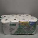 Bounty Paper Towels Quick Size, White, 16 Family Rolls = 40 Regular Rolls + Puffs Plus Lotion Facial Tissues, 8 Family Boxes, 124 Facial Tissues per Box