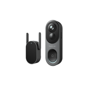 BOTSLAB Pro 2 Wireless Video Doorbell Camera, No Monthly Fee, 180° Wide Angle