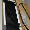 Low Pressure Drop Transmission Oil Cooler LPD47391 40K Trans Cooler Compatible with Heavy Duty 40,000 GVW Max including Mounting Hardware, Towing Applications and Advanced Cooling Protection 47391 (BLACK)