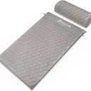 ProsourceFit Acupressure Mat and Pillow Set for Back/Neck Pain Relief and Muscle Relaxation Large