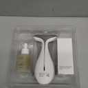 3-in-1 for Aurora Red Light for Face & Neck Beauty Massager, with Suction, Vibration, Heat, 3 Light Therapies for Skin Glow, Face Lift, Neck Firm, White