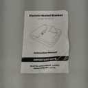 PROALLER Electric Heated Blanket Queen Size with 6 Levels & 8h Auto Off, Ultra Soft Flannel Full Body Heating Blanket, Machine Washable, Warm Gray, 84" x 90"