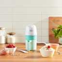 Dash My Pint Ice Cream Maker - Compact & Convenient Single-Serving Ice Cream Maker - Makes Gelato, Sorbet & Frozen Yogurt - 1.6 Cups, Aqua
