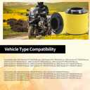 1Pcs Recon 250 17254-HM8-000 Air Filter for Honda Recon 250 TRX250TE TRX250TM Sportrax TRX250EX TRX250X ATV