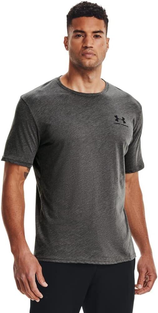 Under Armour Men's Sportstyle Colorblock T-Shirt (Medium, Gray) Under Armour Men's Sportstyle Colorblock T-Shirt (Medium, Gray)