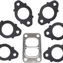 1045986 Exhaust Manifold Gasket Kit for 1998-2007 5.9L 24-Valve Cummins