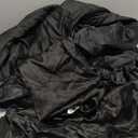CozyLux Satin Sheets Queen Size - 4 Piece Black Bed Sheet Set with Silky Microfiber, 1 Deep Pocket Fitted Sheet, 1 Flat Sheet, and 2 Pillowcases - Smooth and Soft