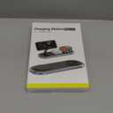 3 in 1 Fast Wireless Charger Stand for iPhone, Foldable Travel Charging Station for Magsafe for iPhone 17/Air/16/15/14/13/12 Series, Apple Watch Series, AirPods pro/2/3/4, 2025 Christ mas Gifts (Blue)