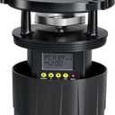 Deer Feeder Kit, 6V Feeder Kit, Feeder Motor & Timer Kit, Small-Size Game Feeder/Chicken Feeder, Sturdy Hunting Feeder Kit with Spinner/Digital Timer/Adjustable Arms/Batteries Slot/Solar Panel Port