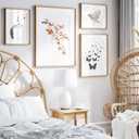 12x16 Oak Wood Picture Frame - Minimalist 12x16 Poster Frame, 12"x16" Picture Frame Wood, Natural Solid Wooden Picture Frames for Wall Art Photo and Prints(1 Pack, Beige)