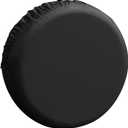Motoforti Universal Spare Tire Cover, RV Trailer Truck Wheel Protector, for 16 Inch, 190T Polyester, Black, 1 Pcs