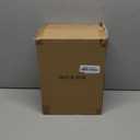 HonoDing Ceiling Lamp Replacement Shade Set of 4, Glass Hammered Bell Ceiling Fan Light Covers, Clear Glass Lamp Shade for Ceilings Fan Light Chandelier Wall Sconce, Easy to Install(Clear Wavy)