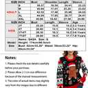 LANPULUX Christmas Sweater for Women Crewneck Adorable Ugly Christmas Sweater Family Matching Outfits Loose Pullover Knitwear (M)