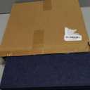 Fluxynara Large Felt Bulletin Board 36" x 24" Cork Board Alternative-6 Pack with 40 Safe Removable Adhesive Tabs, Cork Boards for Walls Cork Board for Home Office Classroom Pin Board-Navy Blue