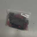 Lilosy Sexy Wireless Strappy Mesh Corset Lingerie Bodysuit Top (Large, Black)