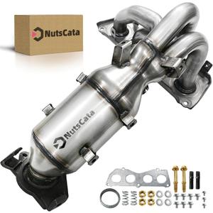 Catalytic Converter Direct-Fit Compatible with 2010 2011 Toyota Camry 2.5L | EPA Compliant | OEM Replacement 16606 | NutsCata