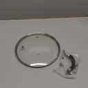 8 Inch Tempered Glass Lid Compatible with 8" Lodge Cast Iron Skillet and 2 Quart Serving Pots