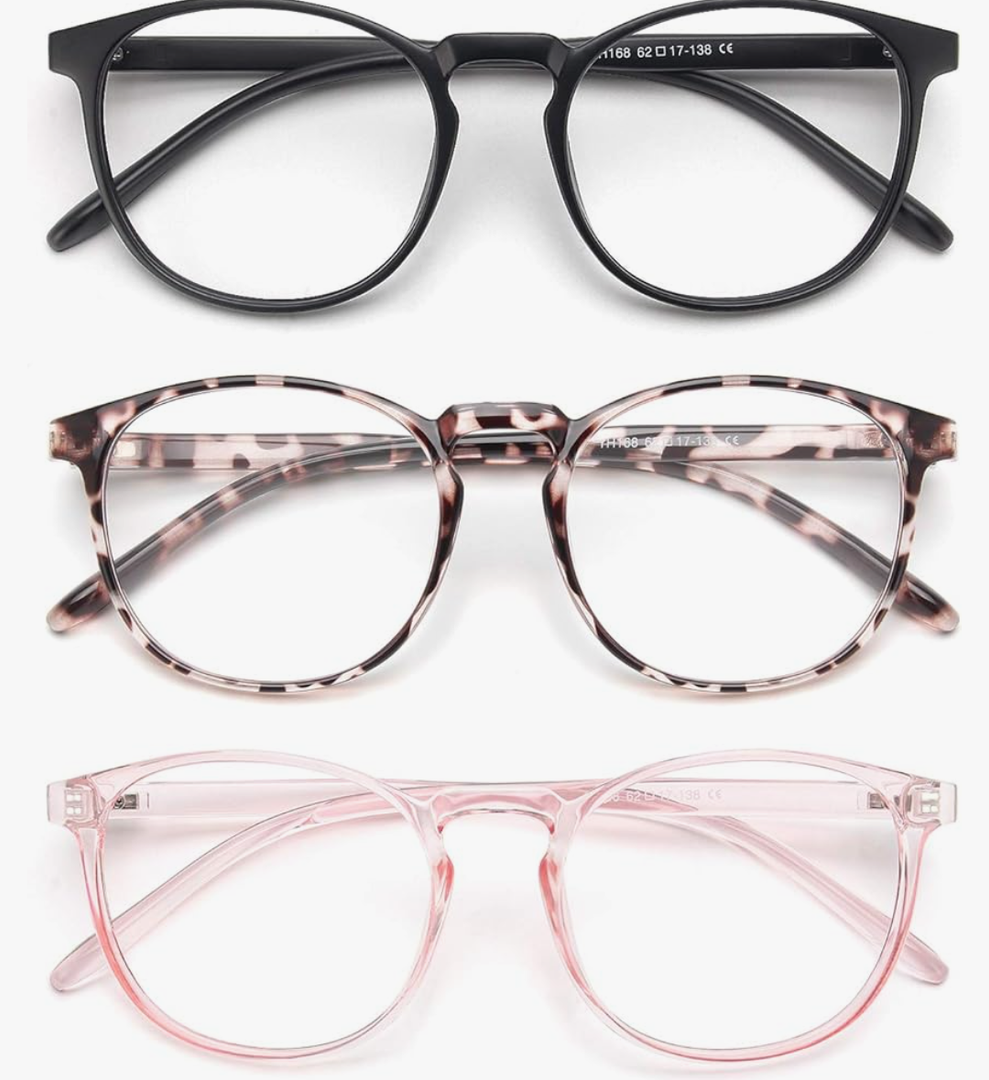 IBOANN Iconic Blue Light Glasses for Woman - Computer Glasses 99% Blue Light Blocking - Anti Eyestrain & UV Glare Protection IBOANN Iconic Blue Light Glasses for Woman - Computer Glasses 99% Blue Light Blocking - Anti Eyestrain & UV Glare Protection