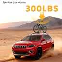 Tuyoung 300lbs Roof Rack Cross Bars Compatible with Jeep Cherokee 2014-2023, Lockable Heavy Duty Aluminum Anti-Theft Metal Lock Roof Rails Crossbars Rooftop Cargo Bars Luggage Racks