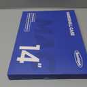 Macaset DuraGuard for MacBook Pro 14 inch Case | M5 M4 M3 M2 M1 Pro/Max 20252021 | EdgeFortify Tech | AntiCrack Upgrade | Protective Hard Shell Laptop Cover | Space Black Clear