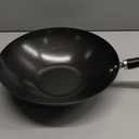 JOYCE CHEN Professional Series 12-Inch Carbon Steel Stir Fry Pan with Phenolic Handle