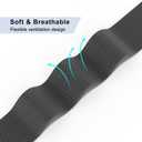 Vanjua 18mm 19mm 20mm 22mm Watch Band Quick Release Replacement Wristbands, Stainless Steel Metal Mesh Loop Adjustable Magnetic Replacement Straps Bands for Men Women
