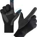 Winter Gloves Gifts Men Women - Upgraded Touch Screen Cold Weather Warm Glove for Running Driving Cycling Hiking