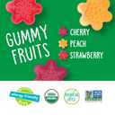 YumEarth Holiday Organic Gummy Fruits 15ct Box Allergy Friendly Christmas Candy, Dye Free, Gluten Free, Non GMO Fruit Snacks (Size - 7.5 Ounce (Pack of 1))