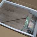 HOOBRO Mail Sorter, Literature Organizer with Adjustable Shelves, Paper Organizer for Office, Home, Wood Countertop Mail Sorter, File Holders, Magazines, Greige BG41WF01N1