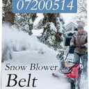 (1/2'' x 39'') 07200514 7200514 Snow Thrower Auger Belt Replacement for Ariens 07213000 07219200 Snowblower Part