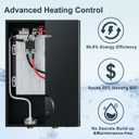 Electric Tankless Water Heater, ECOTOUCH 27kW on Demand Water Heater Electric 240Volts Instant Endless Hot Water Heaters Point of Use with Self-Modulation to Save Energy ECO270B