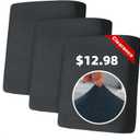 YEMYHOM Clearance Stretch 3 Pieces Cushion Covers Sofa Seat Cushion Slipcovers Soft Couch Cover Replacement Diamond Pattern Furniture Protector with Elastic Bottom (Diamond Dark Gray)