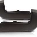 For Toyota Tacoma Bumper End 2016-2023 Driver and Passenger Side Pair / Set | Rear | Paint to Match | Plastic | End Cap | Excludes Holes for Parking Assist Sensors | TO1104133 + TO1105133