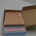 SUNEE File Folders Letter Size 10 Pastel Colors, 100 Pack Manilla Folders 8.5 x 11 1/3-Cut Tabs, Colored File Folders Office Home School for Documents Files Paper