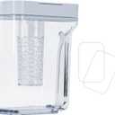 Upgraded DA97-17395A Refrigerator Water Pitcher - PSLER Water Filter Pitcher Replacement for No Leak Fridge Fridge Door Water Pitcher Reservoir RF23M8570SR, RF23M8590SG, RF23M8090SR