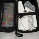 Unique sewing experience: Handheld sewing machine with storage box, portable package,mini sewing machine for travel, including various accessories and tools