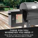 Levain & Co Meat Smoking Magnet & BBQ Smoker Guide - Smoker & Pellet Grill Accessories - Wood, Time, & Temp - Grill Accessories for Outdoor Grill - BBQ Smoker Accessories - Grilling Gifts for Men